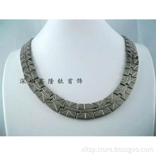TT76 Titanium Necklaces Making for Men